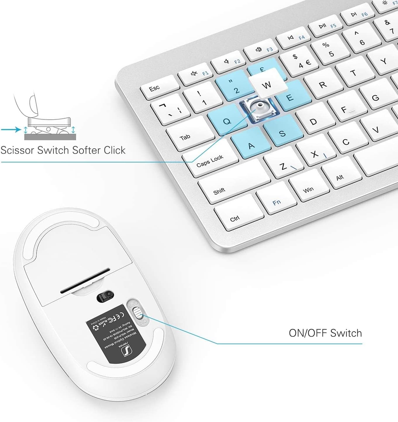 Thumbnail 4 de seenda SK38 Wireless Keyboard and Mouse