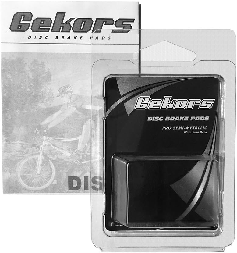 Thumbnail 2 de Gekors Disc Brake Pads for Shimano/Tektro/TRP – Semi-metallic with Aluminium Backing
