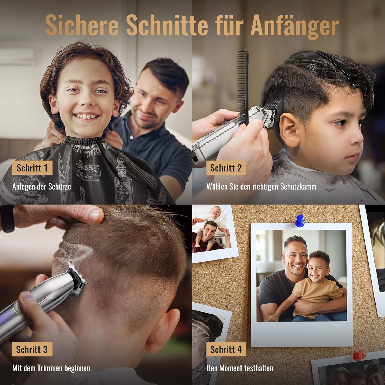 Thumbnail 6 de Jack & Rose Haarschneidemaschine Profi Haarschneider