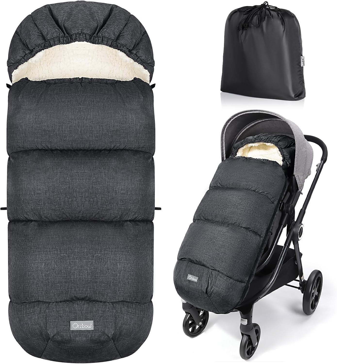 Detalle de Orzbow Saco Silla Paseo Universal Invierno 1 unidad