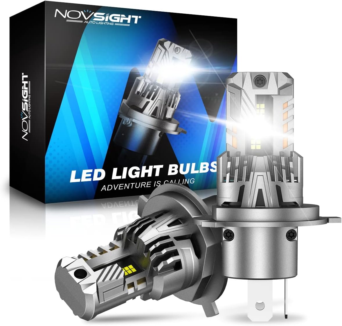 Detalle de NOVSIGHT H4 Ampoule LED 30000LM