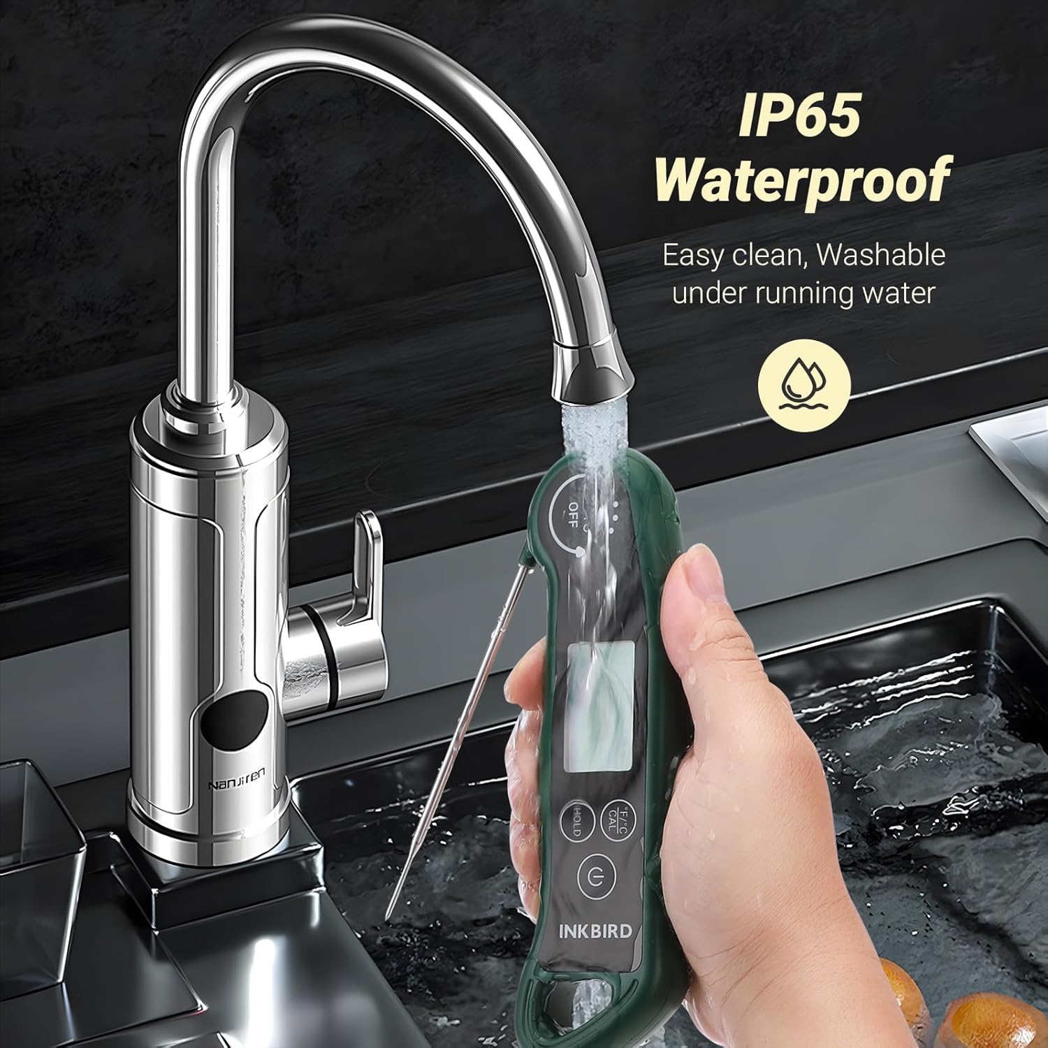 Thumbnail 4 de INKBIRD RHT-11K termometro alimentare 0,5s 🌡