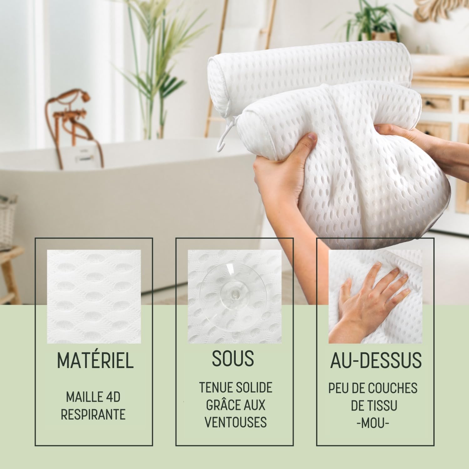 Detalle 2 de SilverRack Coussin de Baignoire 1