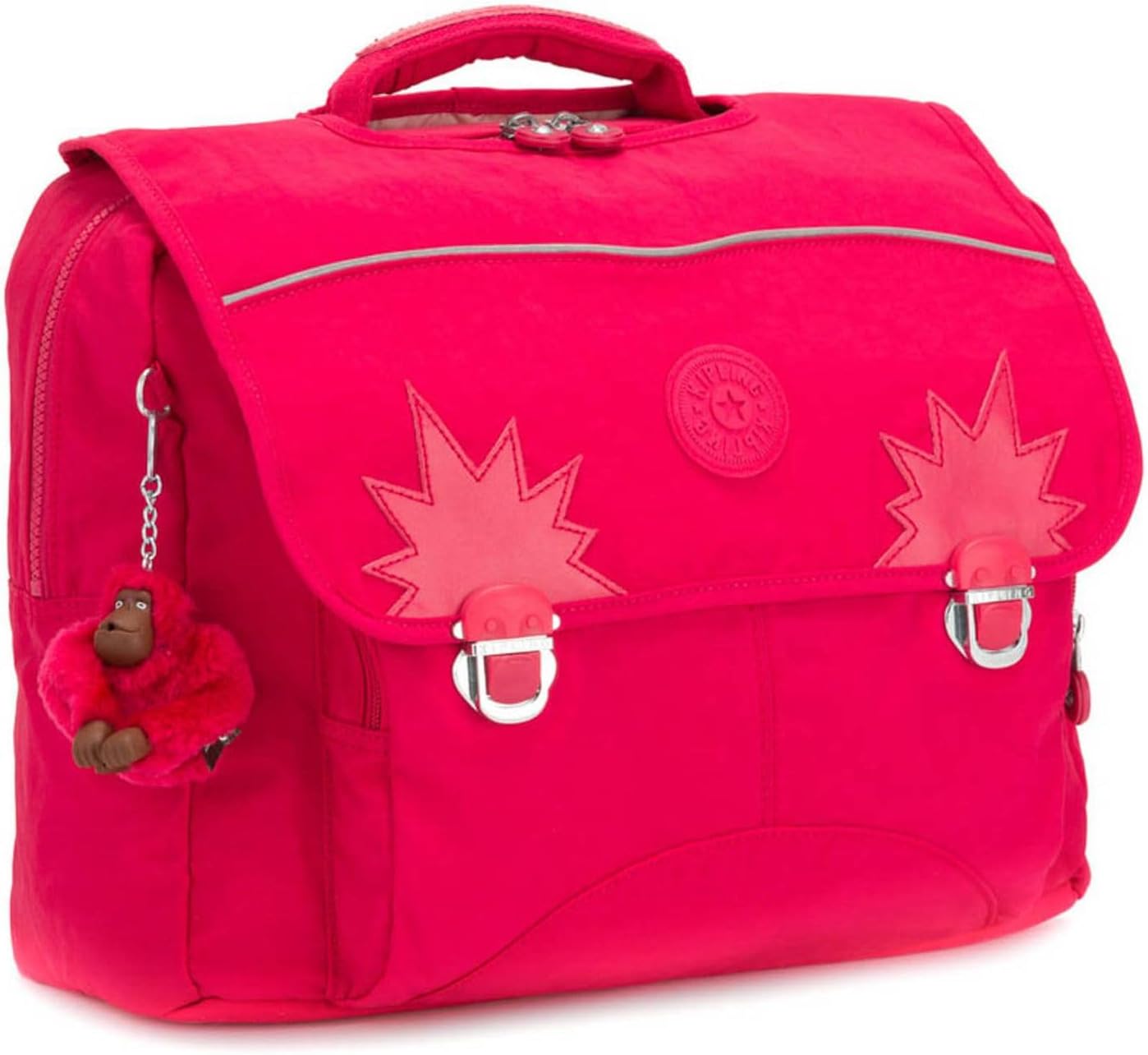 Detalle 2 de Kipling Iniko Unisex INIKO (Packung 1) – Mittelgroße Schultasche mit wasserdichtem Schutz