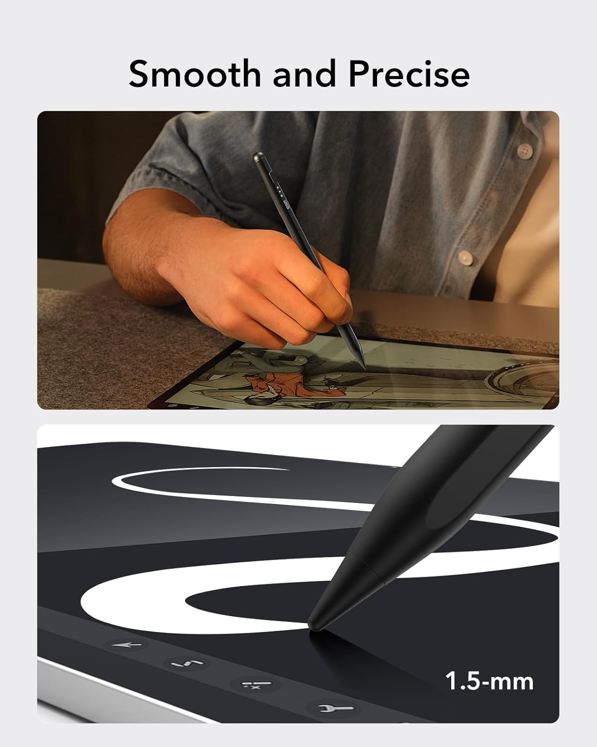 Detalle 2 de ESR Pencil for iPad 2018-2026, 1st gen