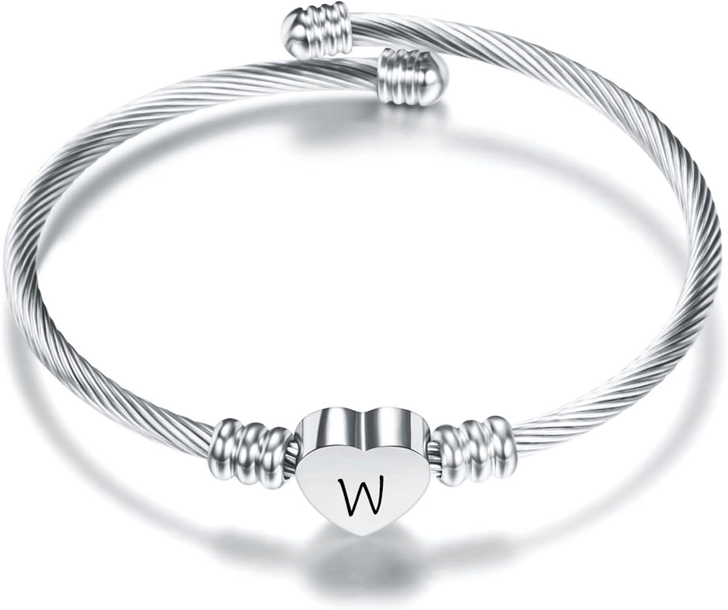 Detalle de Suonie Plata Amor Corazón 26 Pulsera M