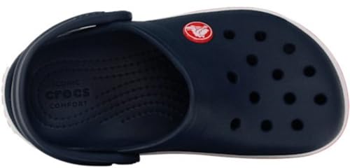 Thumbnail 4 de Crocs Crocband Clog K unisex infantil multicolor (Navy Red) con suela EVA