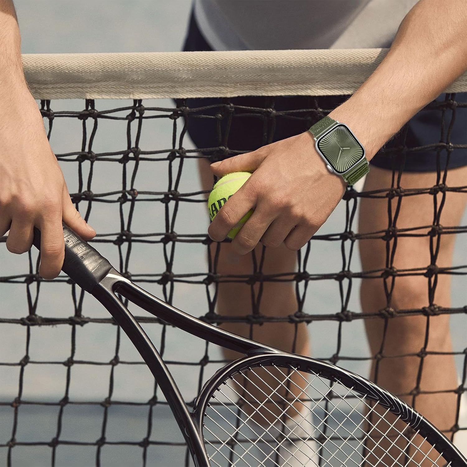 Thumbnail 3 de Higgs Nylon Loop Sport Strap for Apple Watch (nylon, breathable, easy one-handed adjust)
