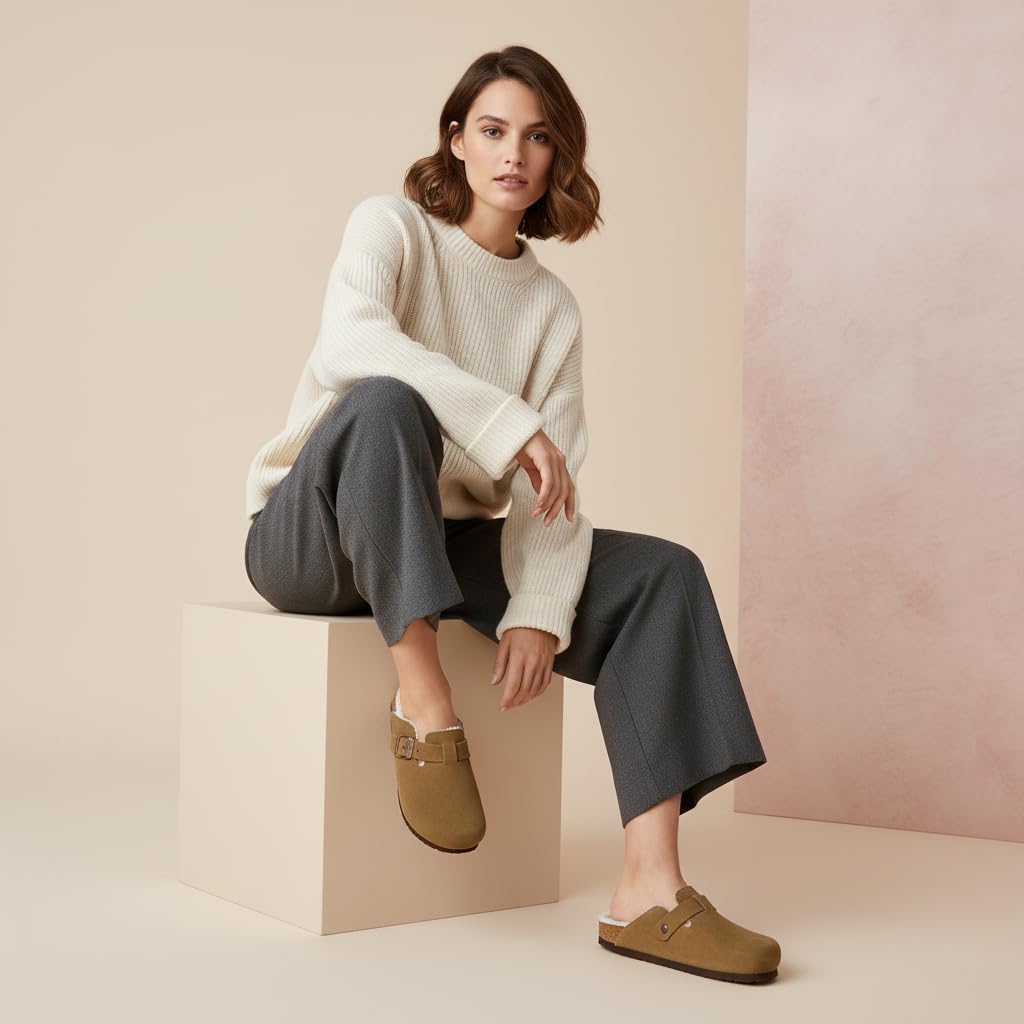 Thumbnail 1 de CUSHIONAIRE Hana Cork Footbed Clog ⌚