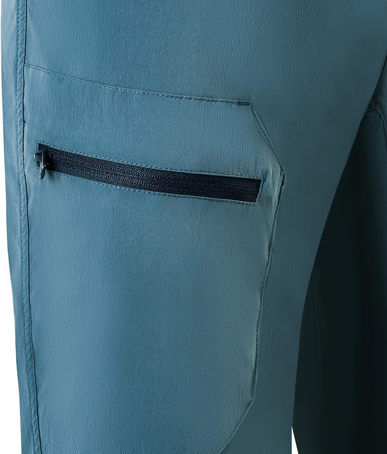 Detalle de Black Crevice: Pantaloncini da Trekking da Uomo – Comfort, Traspirazione e Pragmatismo per le tue Escursioni