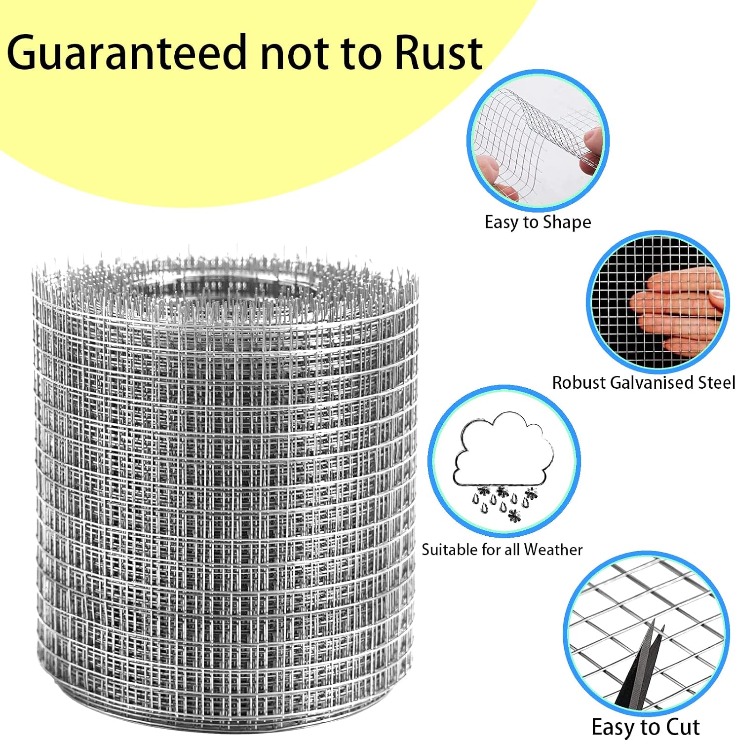 Thumbnail 3 de Muzhira Rodent Proofing Galvanized Mesh 6m