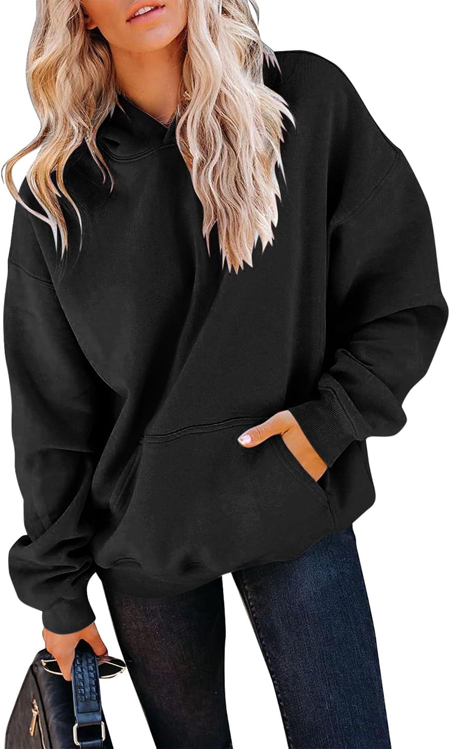 Thumbnail 4 de TICTICMIMI Women's Cute Fleece Hoodie with Pocket