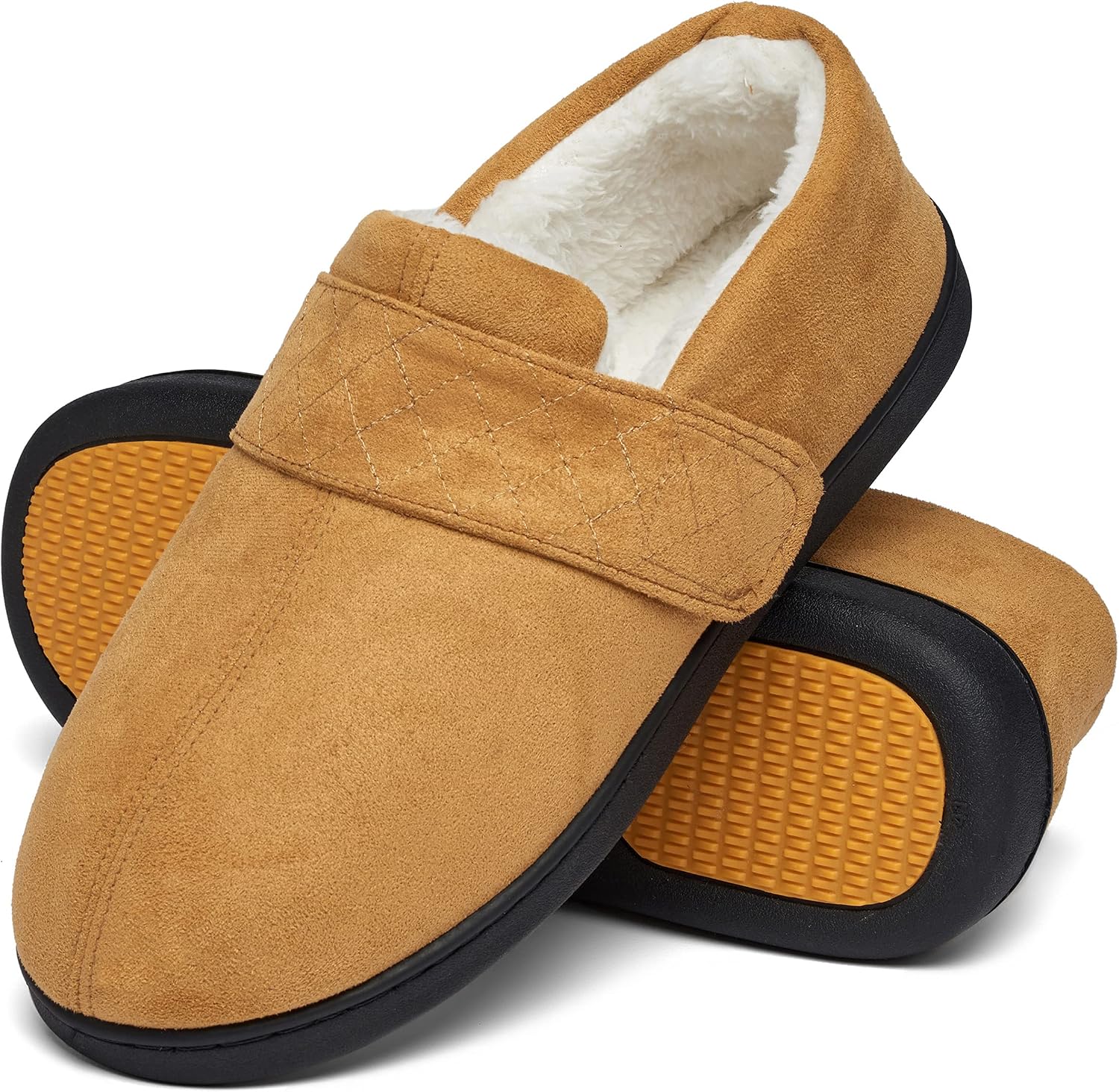 Detalle de Mishansha Pantofole uomo invernali memory foam taglia 38–49