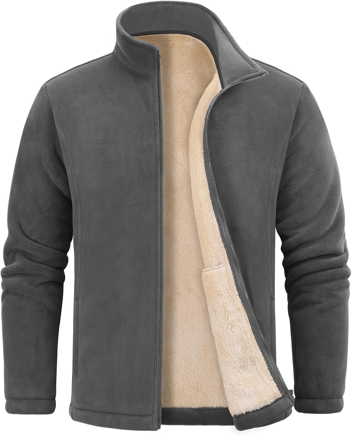 Thumbnail 3 de UMIPUBO veste polaire homme hiver zippée ⚙