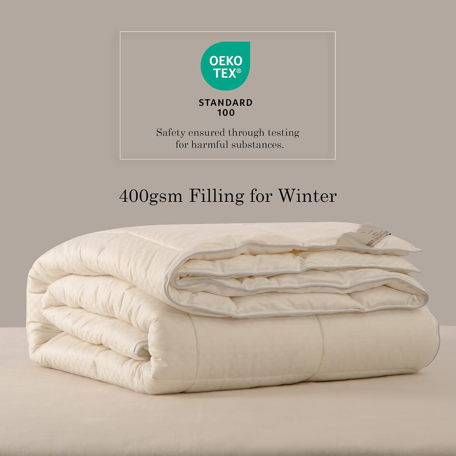 Detalle de CUDDLE DREAMS Wool Comforter, Queen