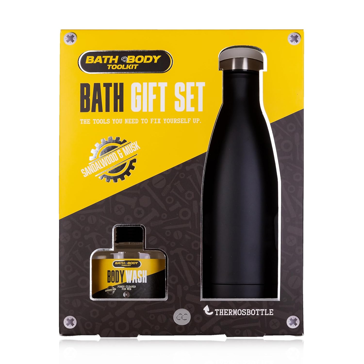 Thumbnail 4 de Accentra BATH + BODY TOOLKIT Geschenkset für Männer: Duschgel, Handpeeling & Netzschwamm im wasserdichten Beutel