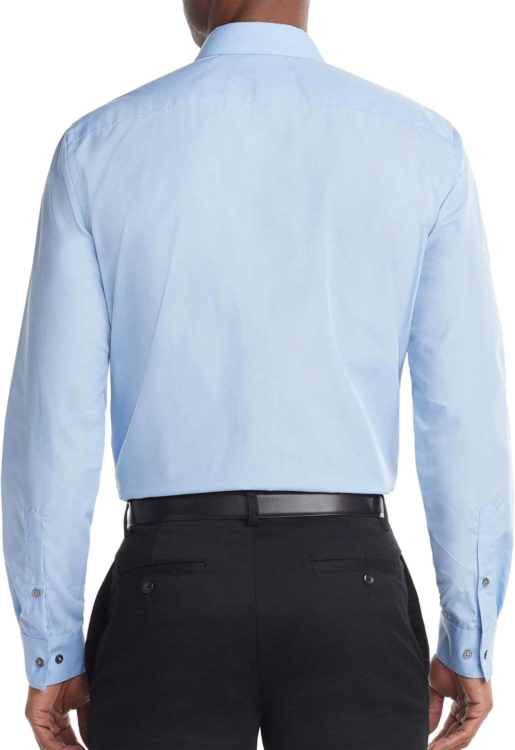Detalle 2 de Van Heusen Men’s Regular Fit Poplin Solid Dress Shirt