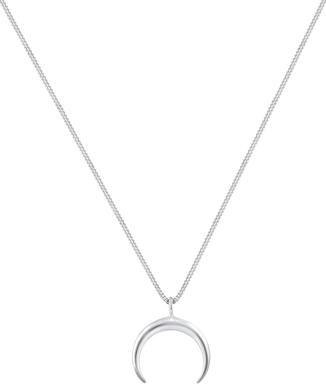 Thumbnail 1 de Collana Elli Mezza Luna in filigrana con ciondolo in argento sterling 925, lunghezza 45 cm