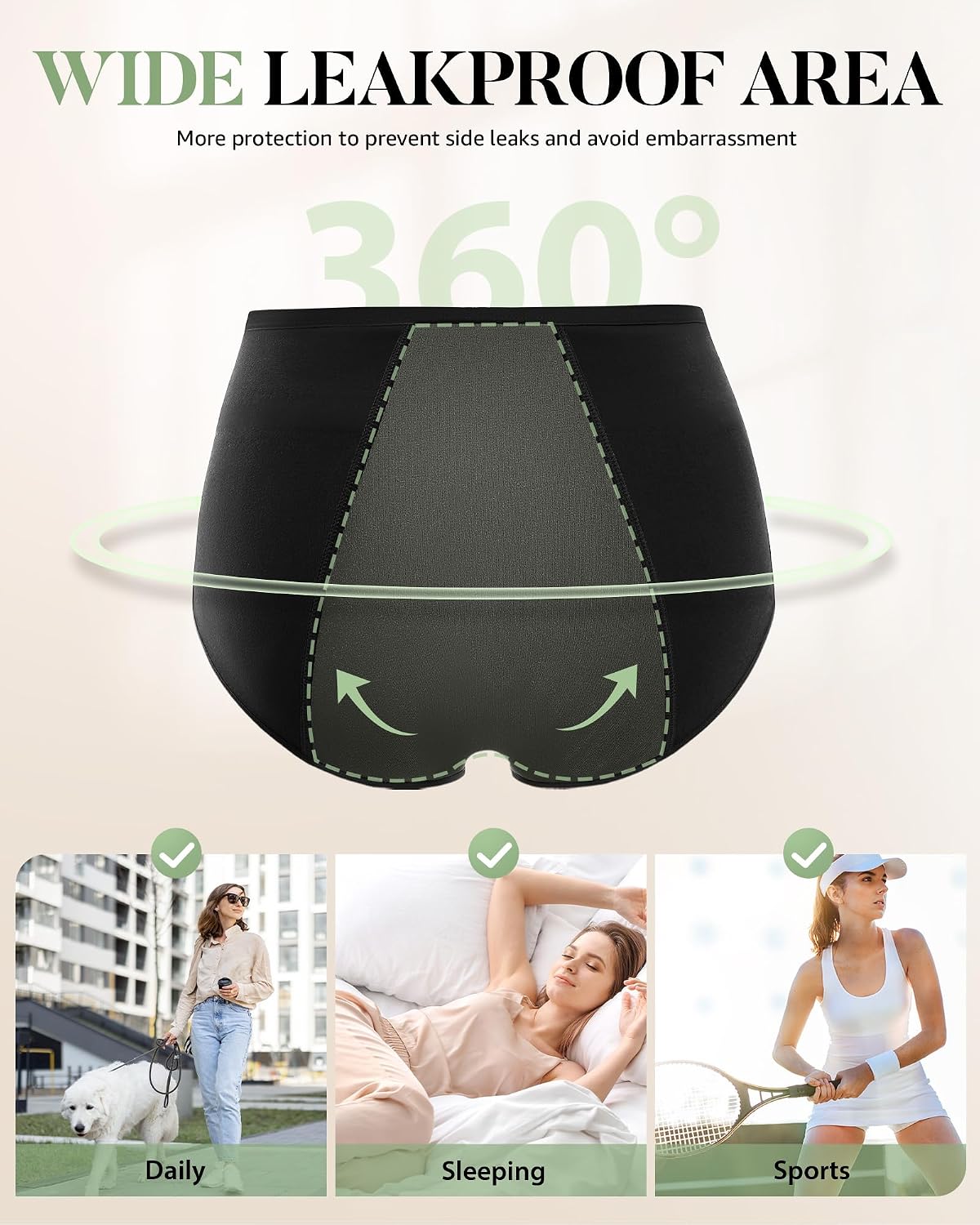 Thumbnail 6 de TANSTC Periodenunterwäsche High Waist 50 ml 🩲