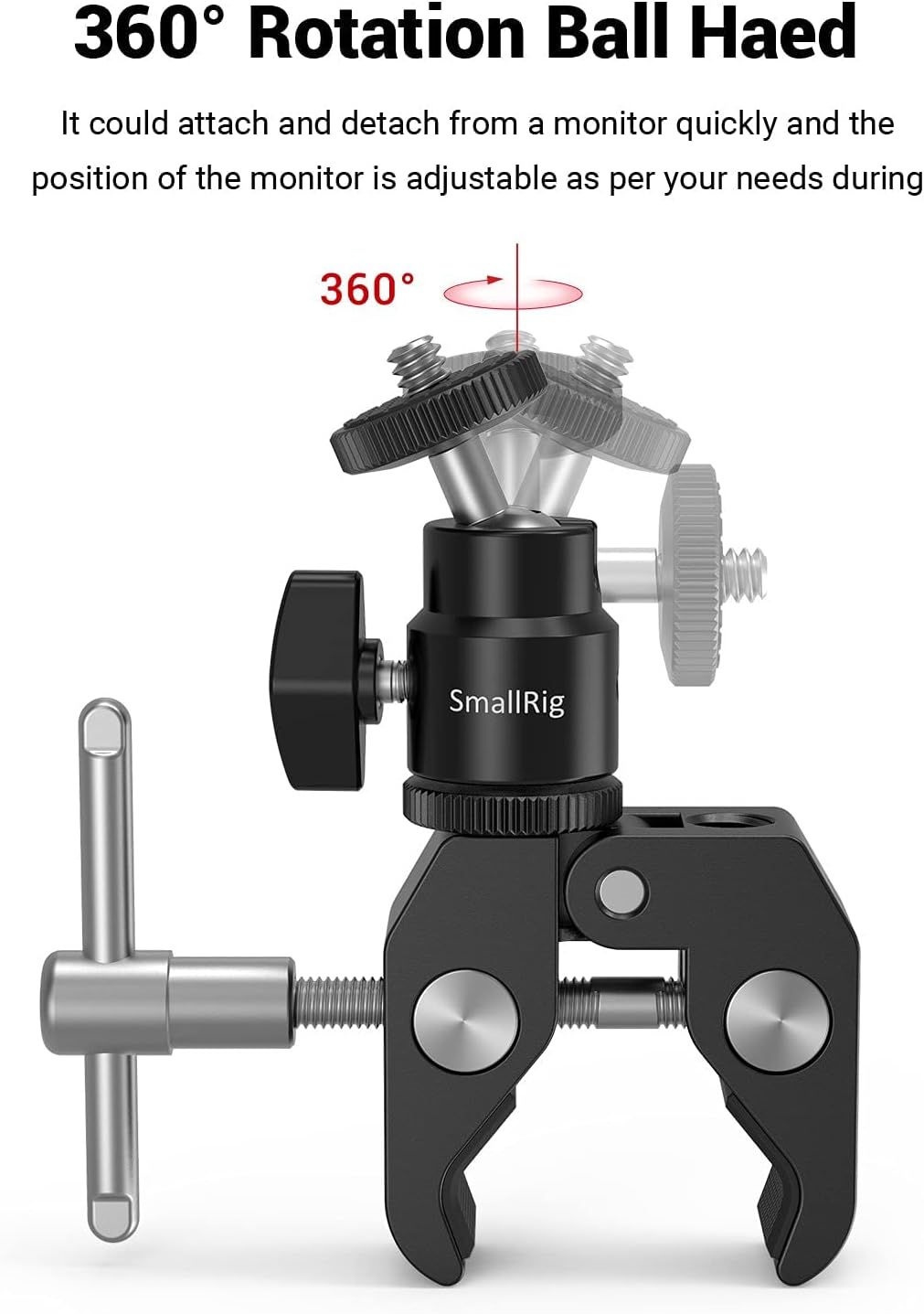 Thumbnail 5 de SMALLRIG 1124 Super Clamp 1,5 kg