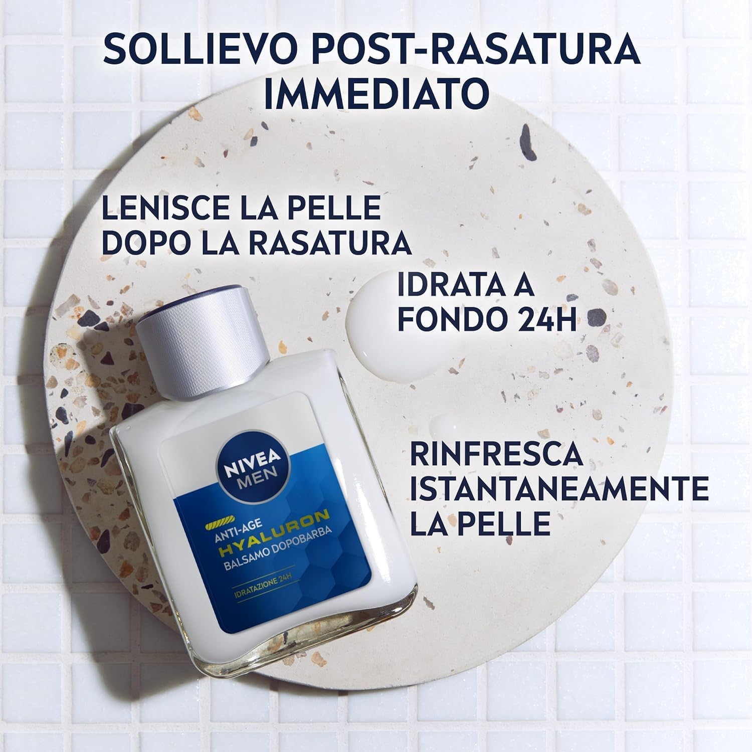 Thumbnail 1 de NIVEA MEN Anti-Age Hyaluron balsamo dopobarba uomo con acido ialuronico, 100 ml