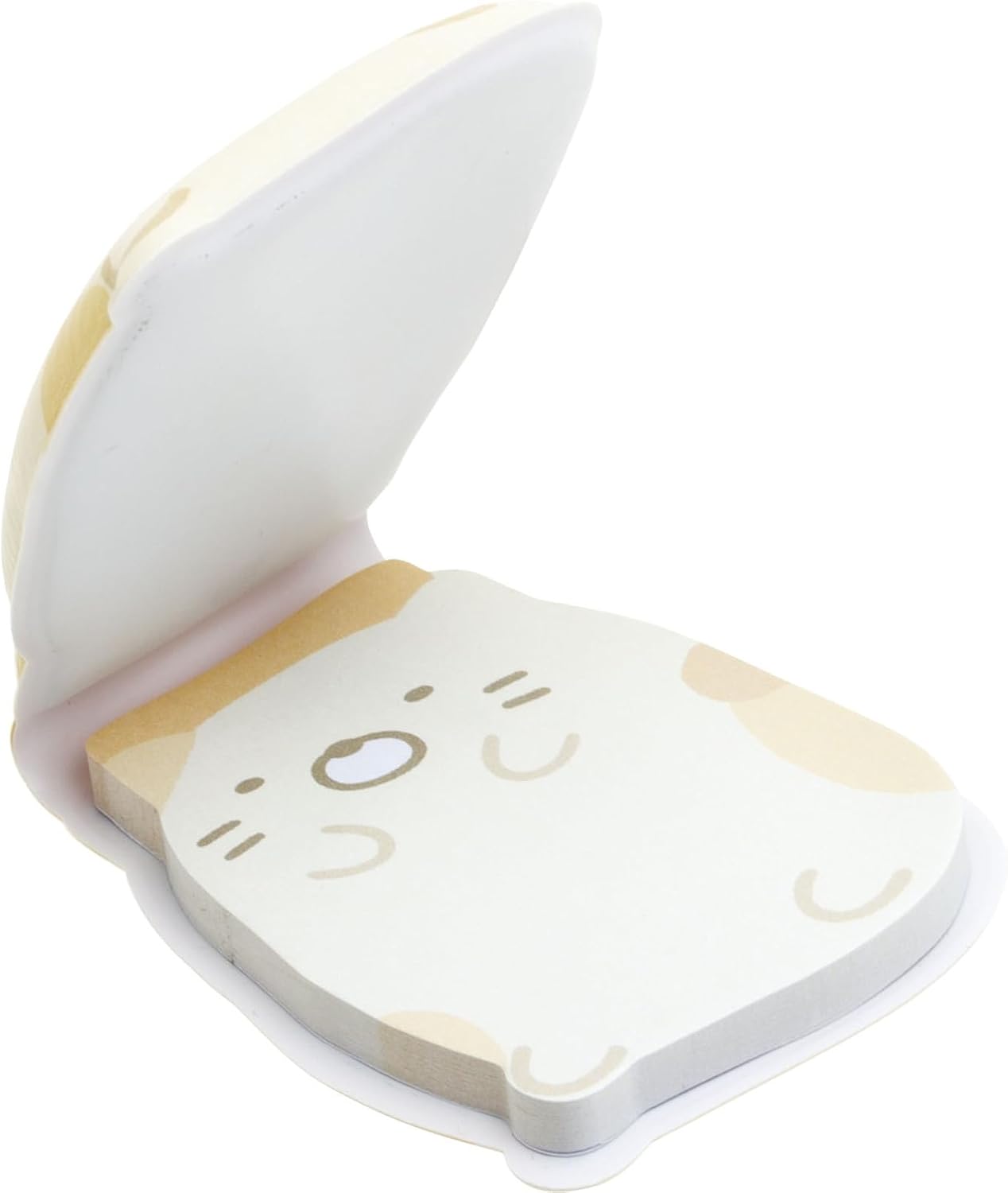 Detalle 2 de サンエックス MH23403 すみっコぐらし ねこの付箋メモ むちむちカバー付き