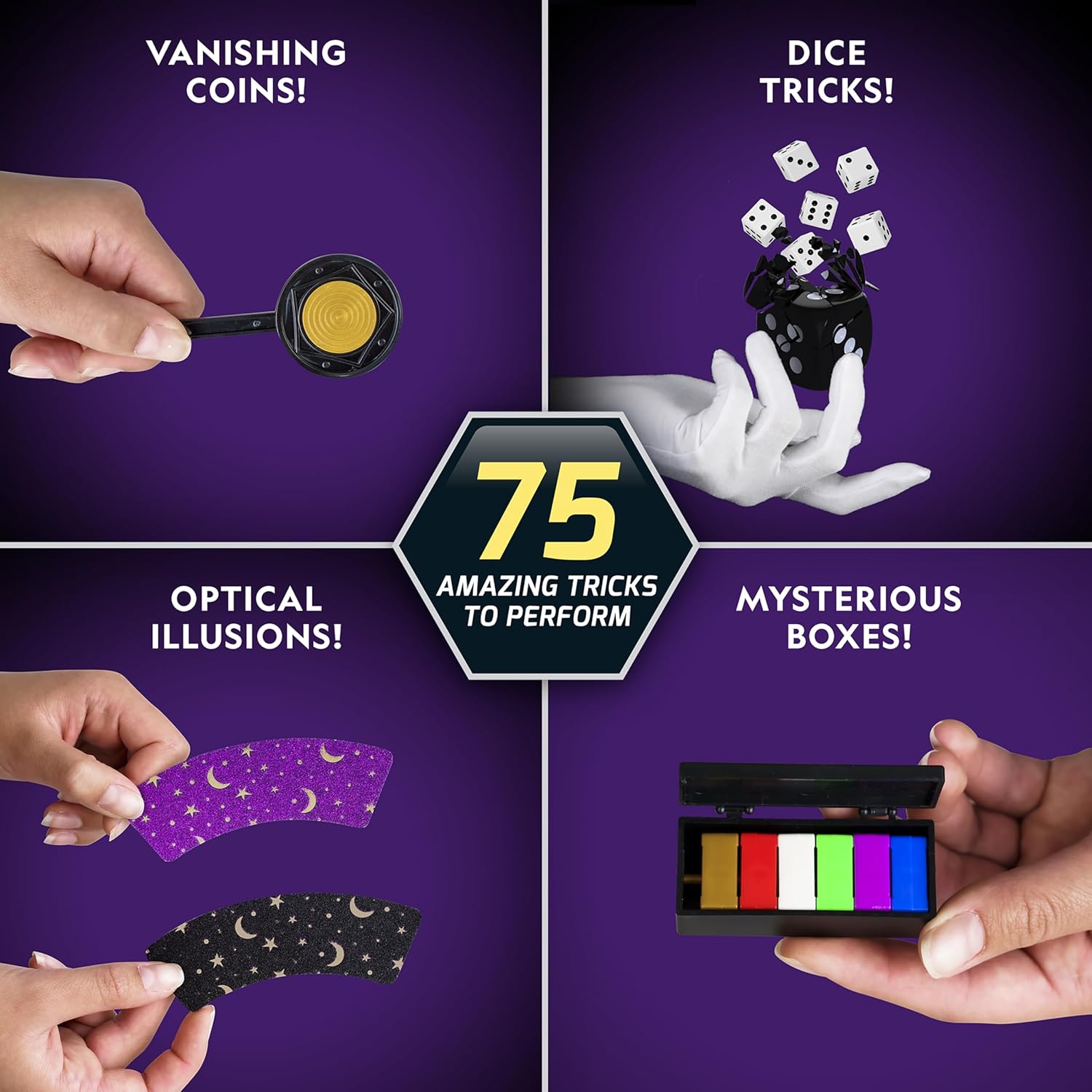 Detalle de Blue Marble Mega Magic Set 75 Tricks