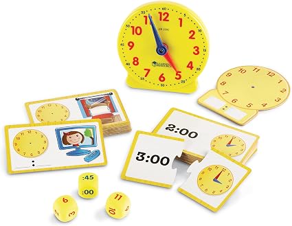 Detalle de Learning Resources Reloj Educativo para Aprender la Hora 🕰