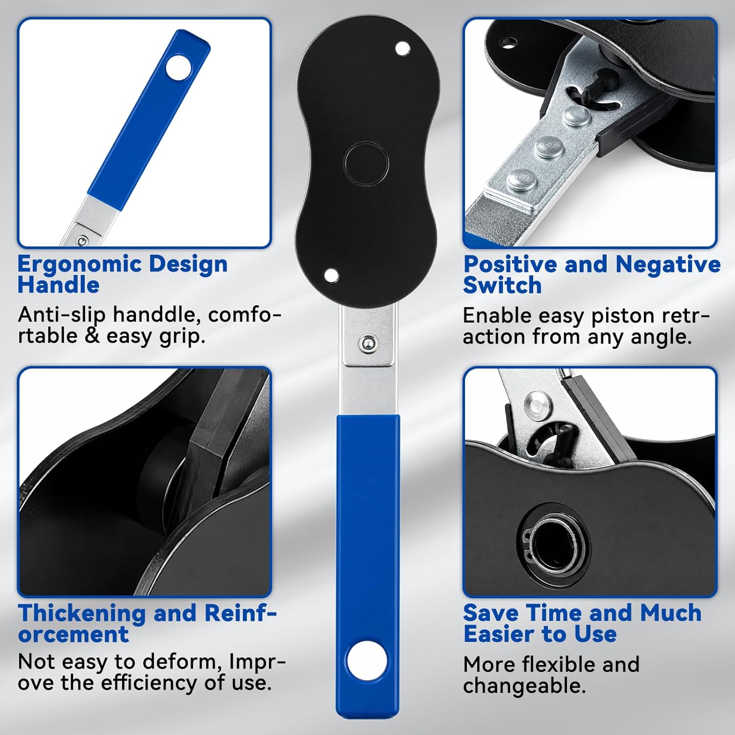 Thumbnail 4 de Yofond Brake Tool: 4-in-1 Universal Caliper Piston Tool with 360° Ratcheting