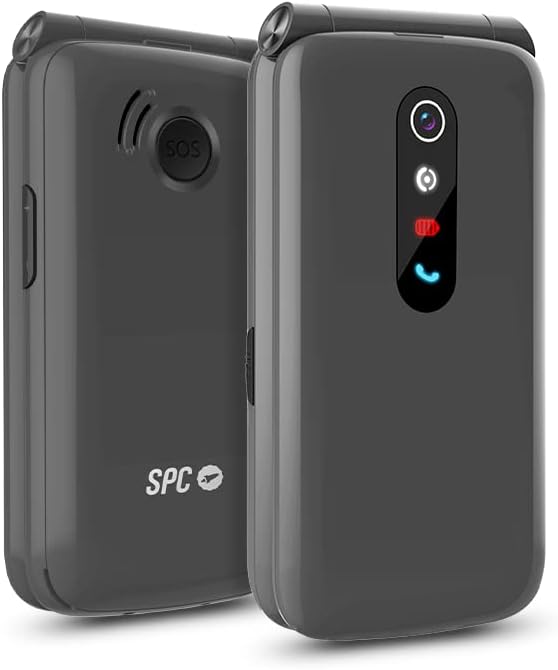 Detalle 2 de SPC Stella 2 teléfono de tapa para mayores, SOS y USB-C
