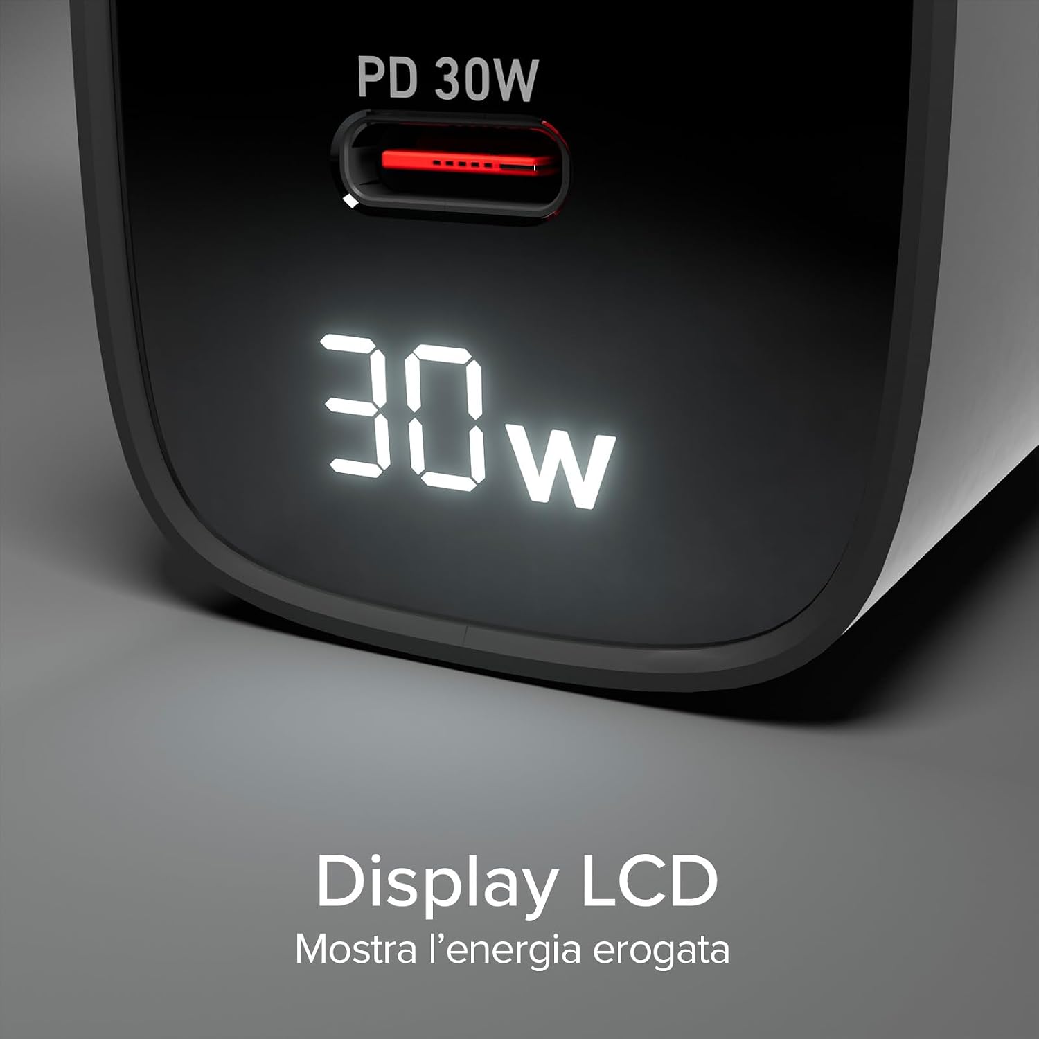 Thumbnail 3 de SBS Alimentatore LCD USB-C 30W GaN PD