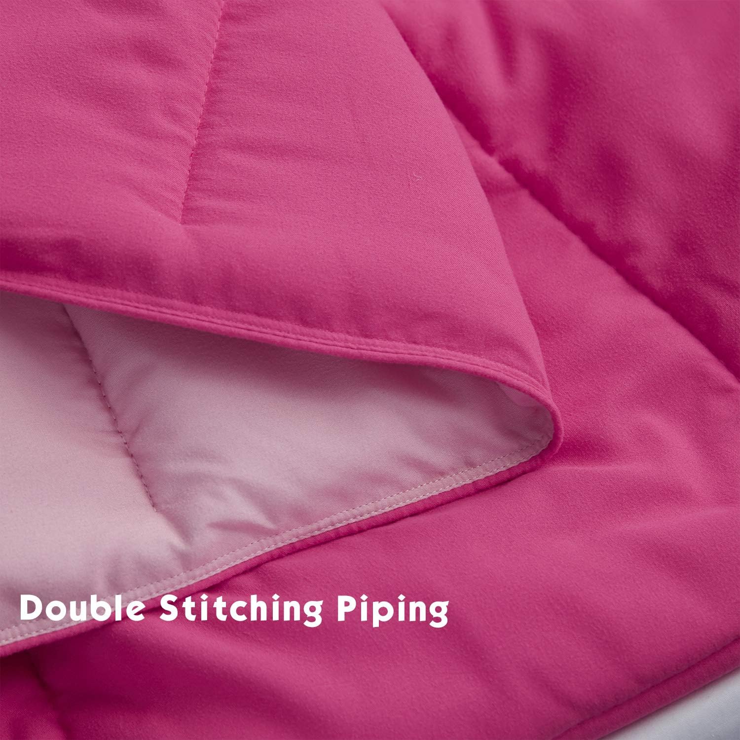Thumbnail 5 de HIG 3pc Pink Queen Comforter Set