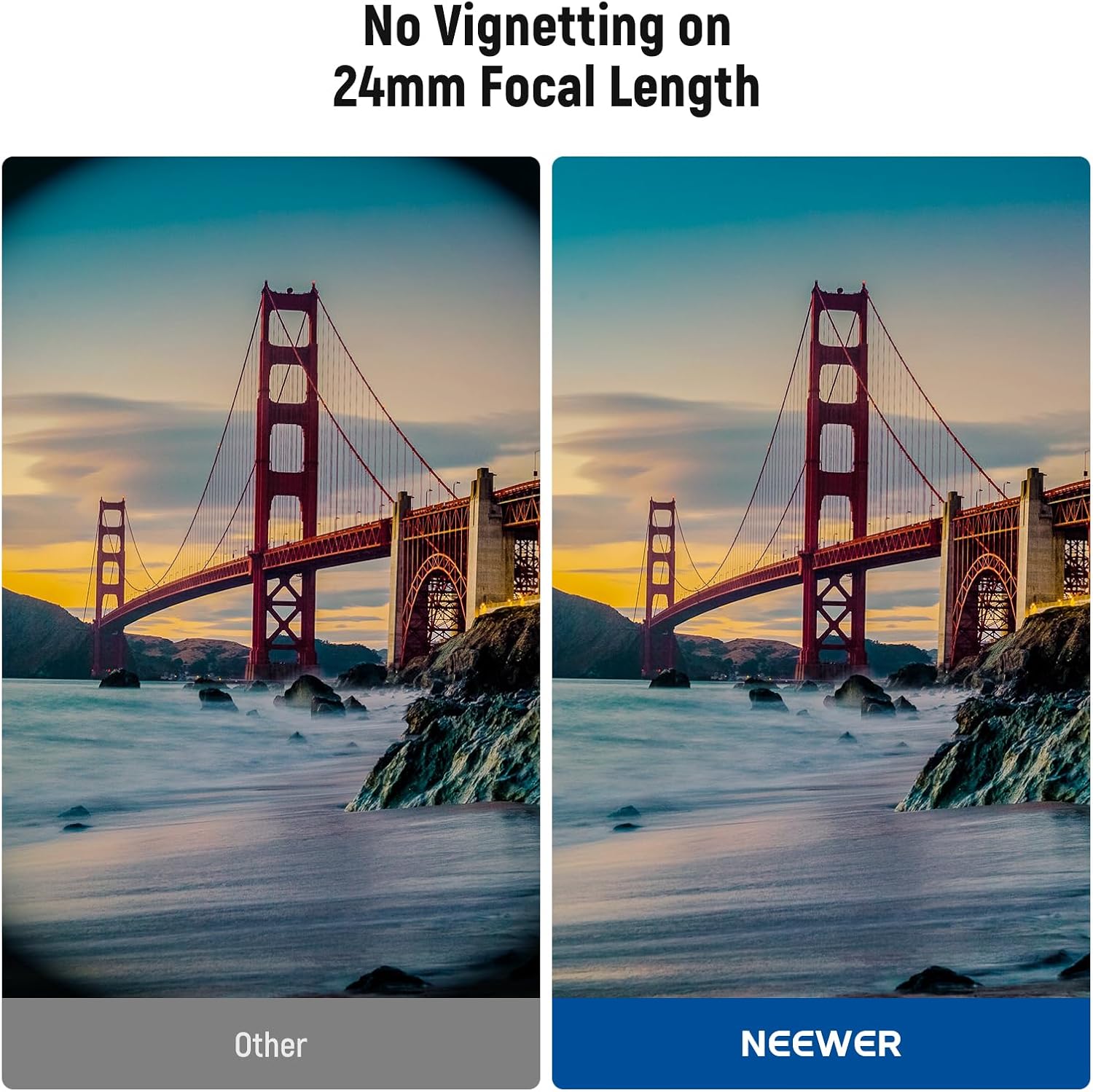 Thumbnail 2 de NEEWER BASICS 77mm Variable ND Filter (ND2-400), rotatable 1–9 stops light reduction