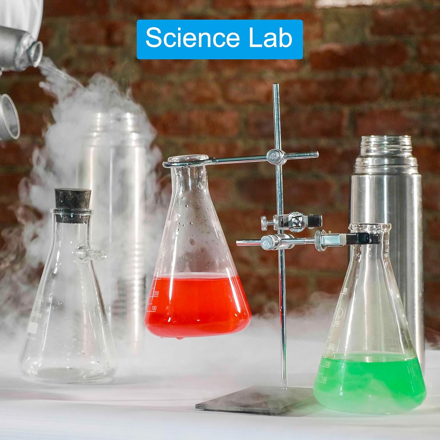 Thumbnail 6 de PATIKIL 50ml Erlenmeyer Flasks for Lab Experiments 🧪