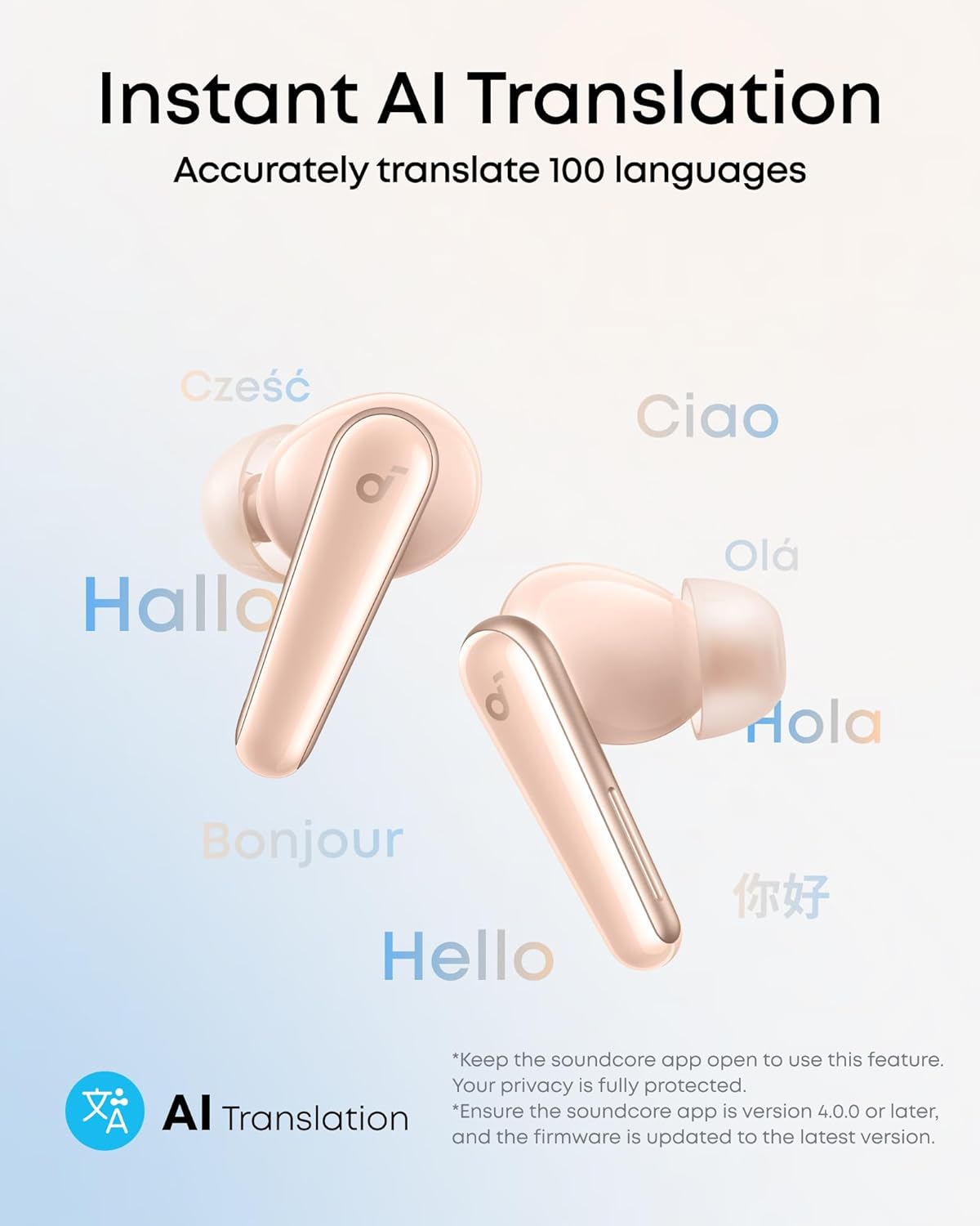 Thumbnail 4 de Soundcore Liberty 5 by Anker Noise-Cancelling Wireless Earbuds with Adaptive ANC and 6-Mic AI Calls