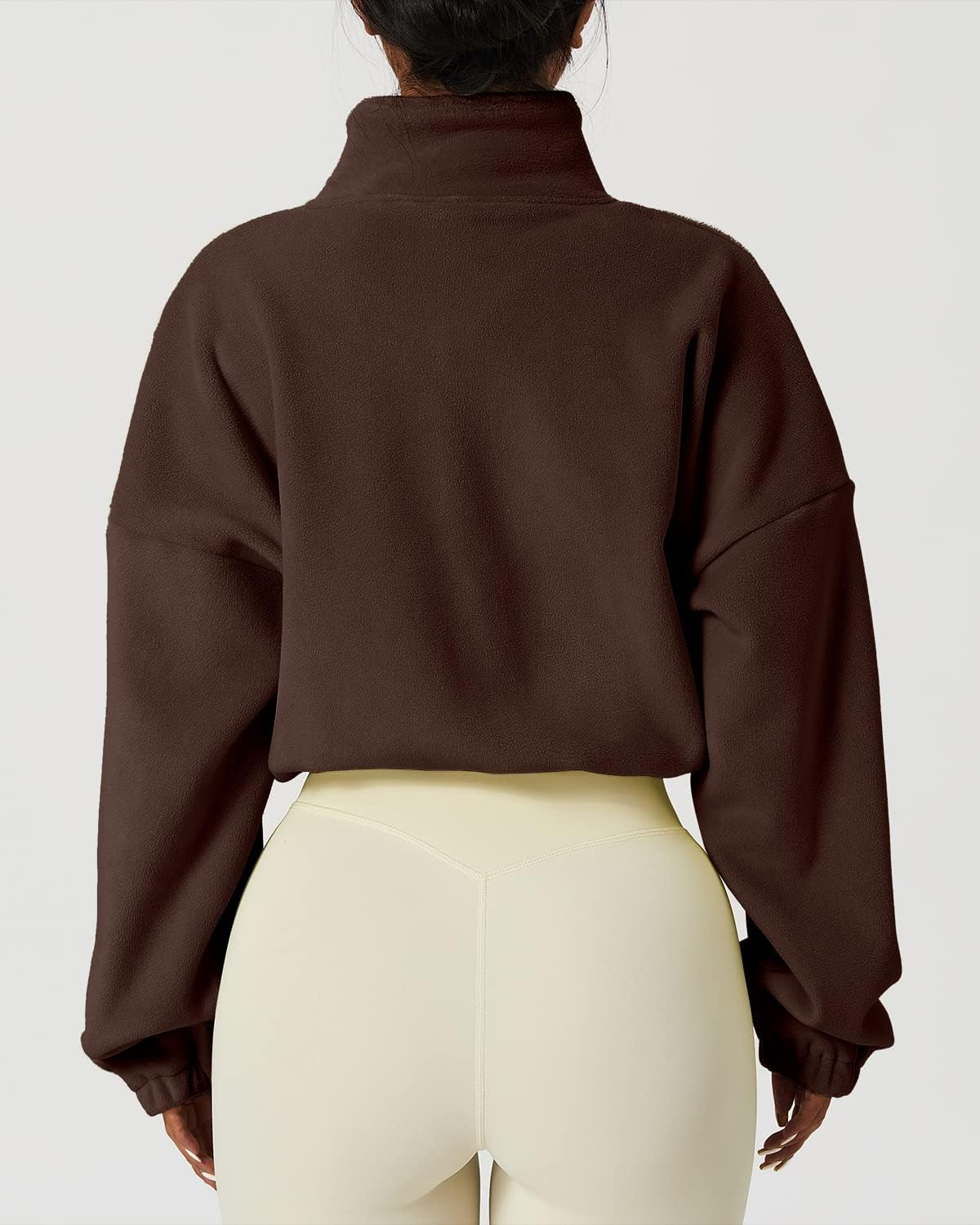 Thumbnail 3 de QINSEN Full Zip Fleece Crop Jacket 20