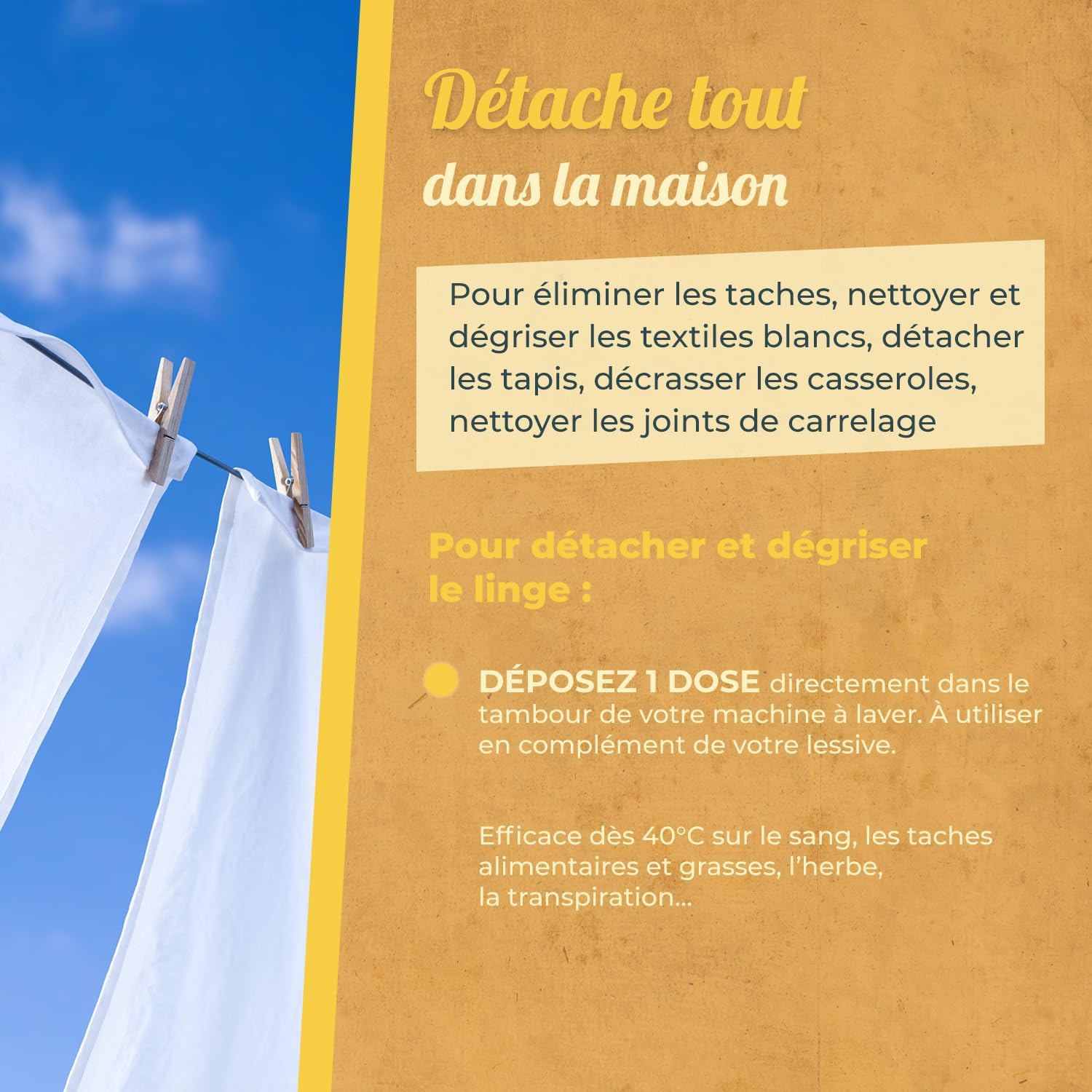 Thumbnail 3 de STARWAX The Fabulous – Doses prêtes à l’emploi en percarbonate de soude (20 doses de 20 g) pour raviver le blanc & les couleurs