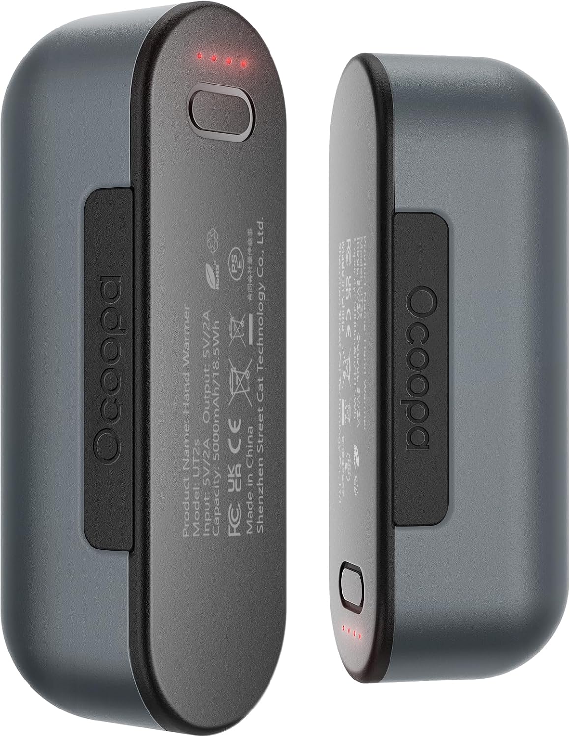 Detalle de OCOOPA UT2S 5000mAh rechargeable hand warmer