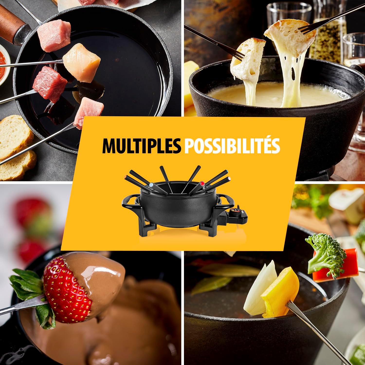 Detalle 1 de Tristar FO-1107 appareil Ă fondue 1,5 L đČ