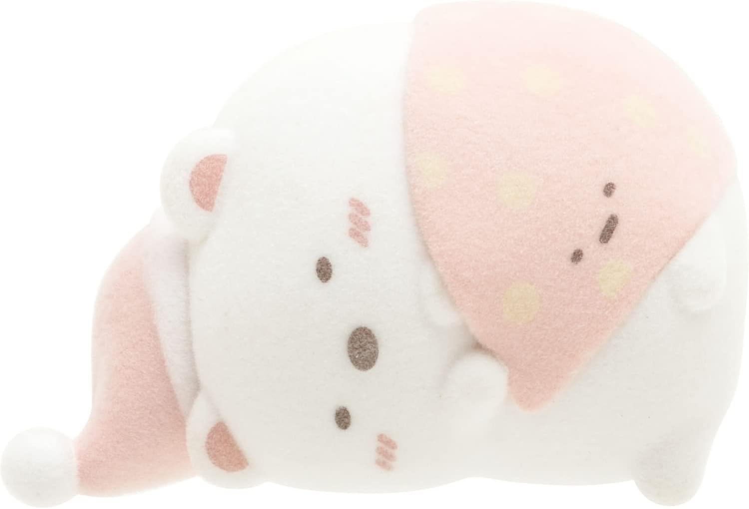Detalle de サンエックス すみっコぐらしプチすみっコ ネコ AB20604 フロッキー加工のコレクションマスコット