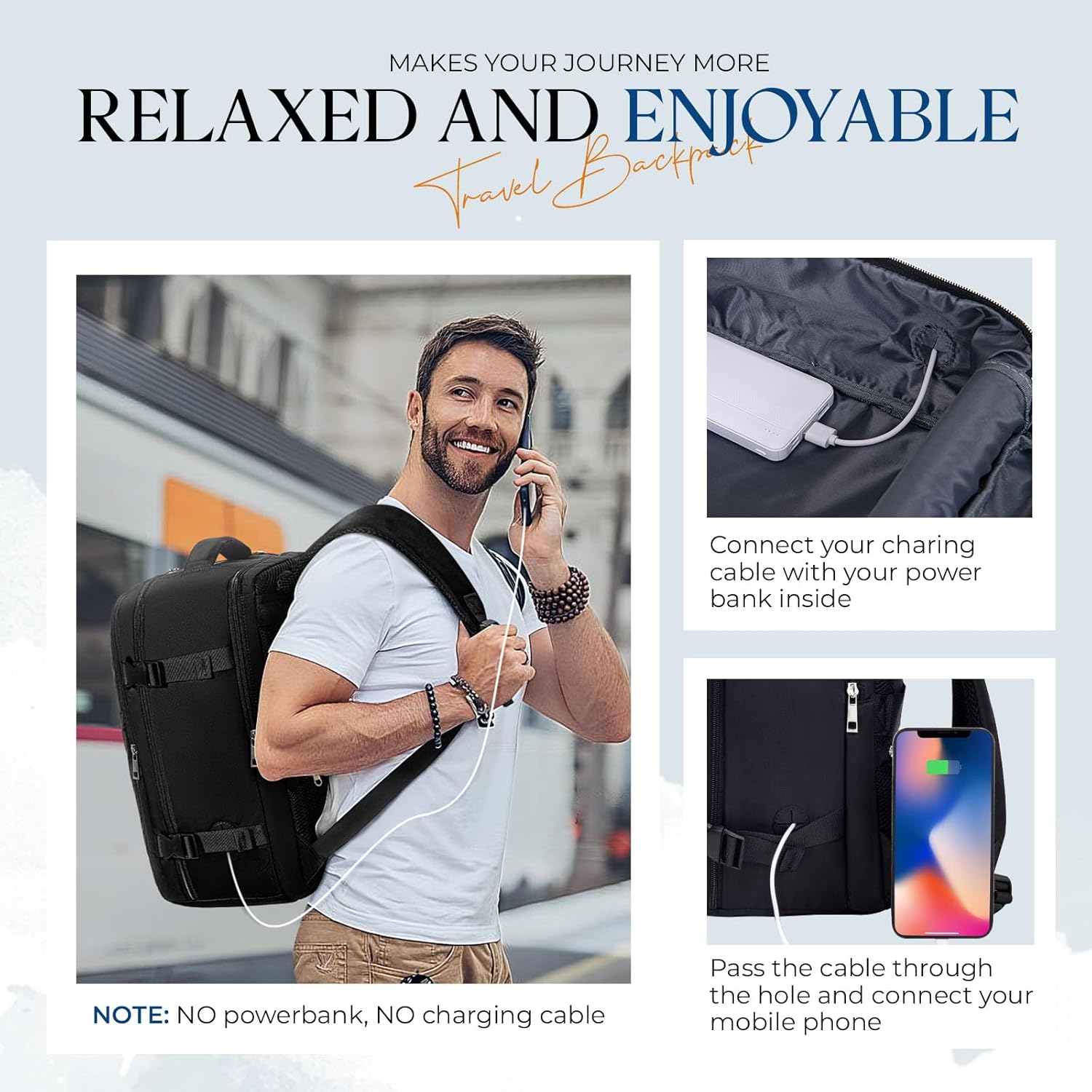 Thumbnail 3 de VMIKIV Mochila Viaje 40x20x25