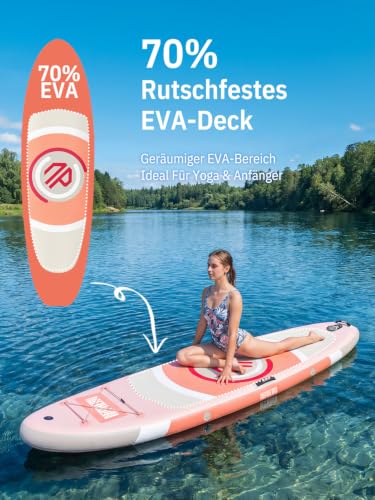 Thumbnail 5 de Niphean Stand Up Paddling Board mit Sitz – Stabil, vielseitig und für Anfänger geeignet
