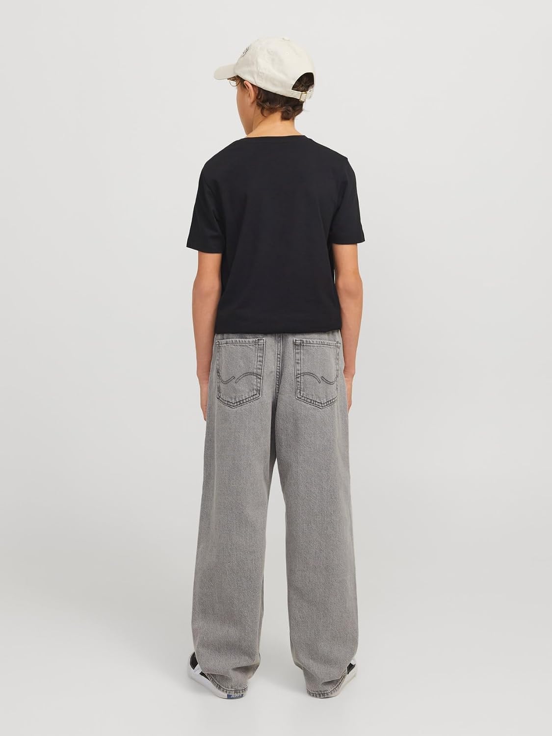 Detalle de Jack & Jones Jjialex Jjoriginal Sq 852 Noos — jean baggy en style smart casual homme