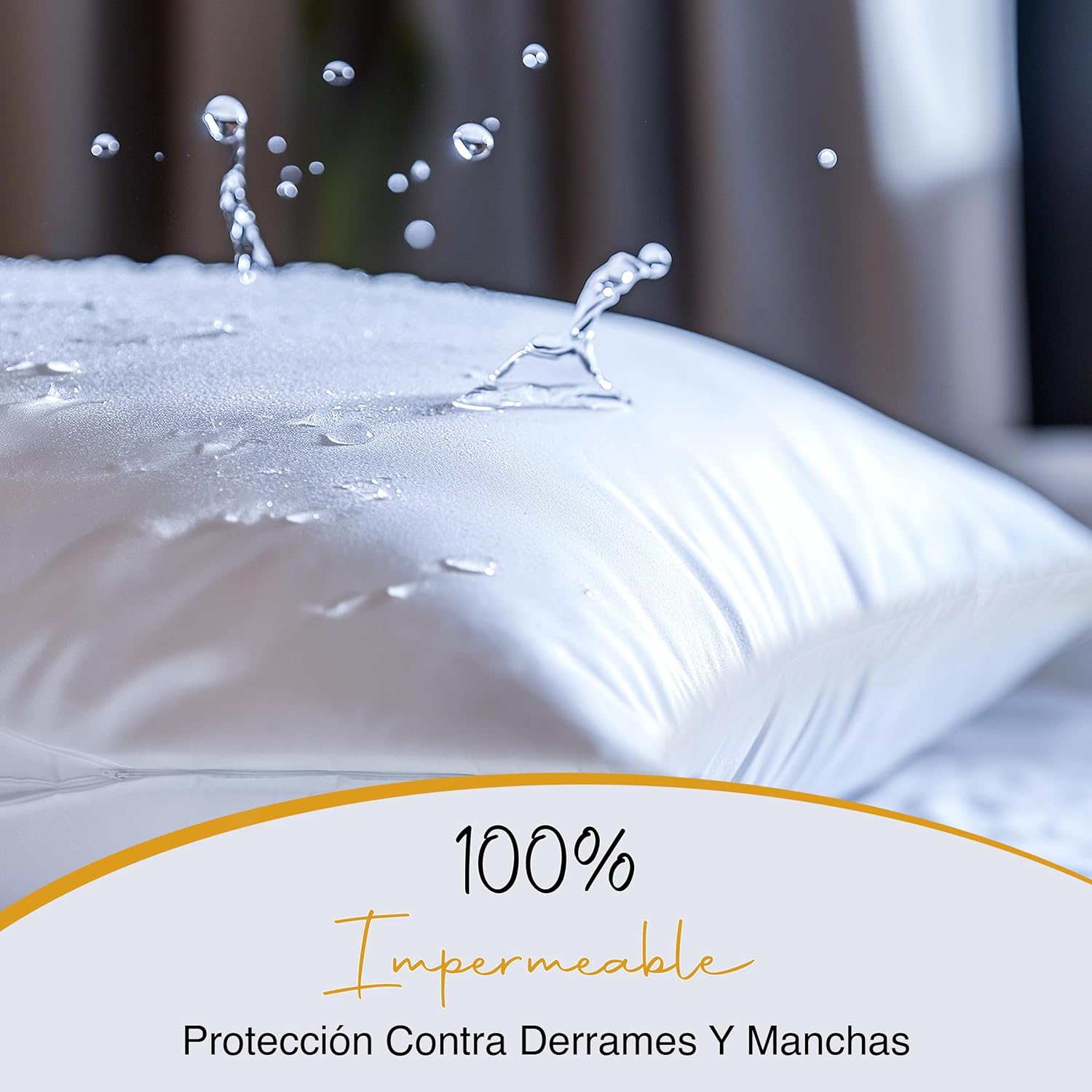 Thumbnail 3 de Utopia Bedding Protector de Almohada Impermeable 50x50 cm