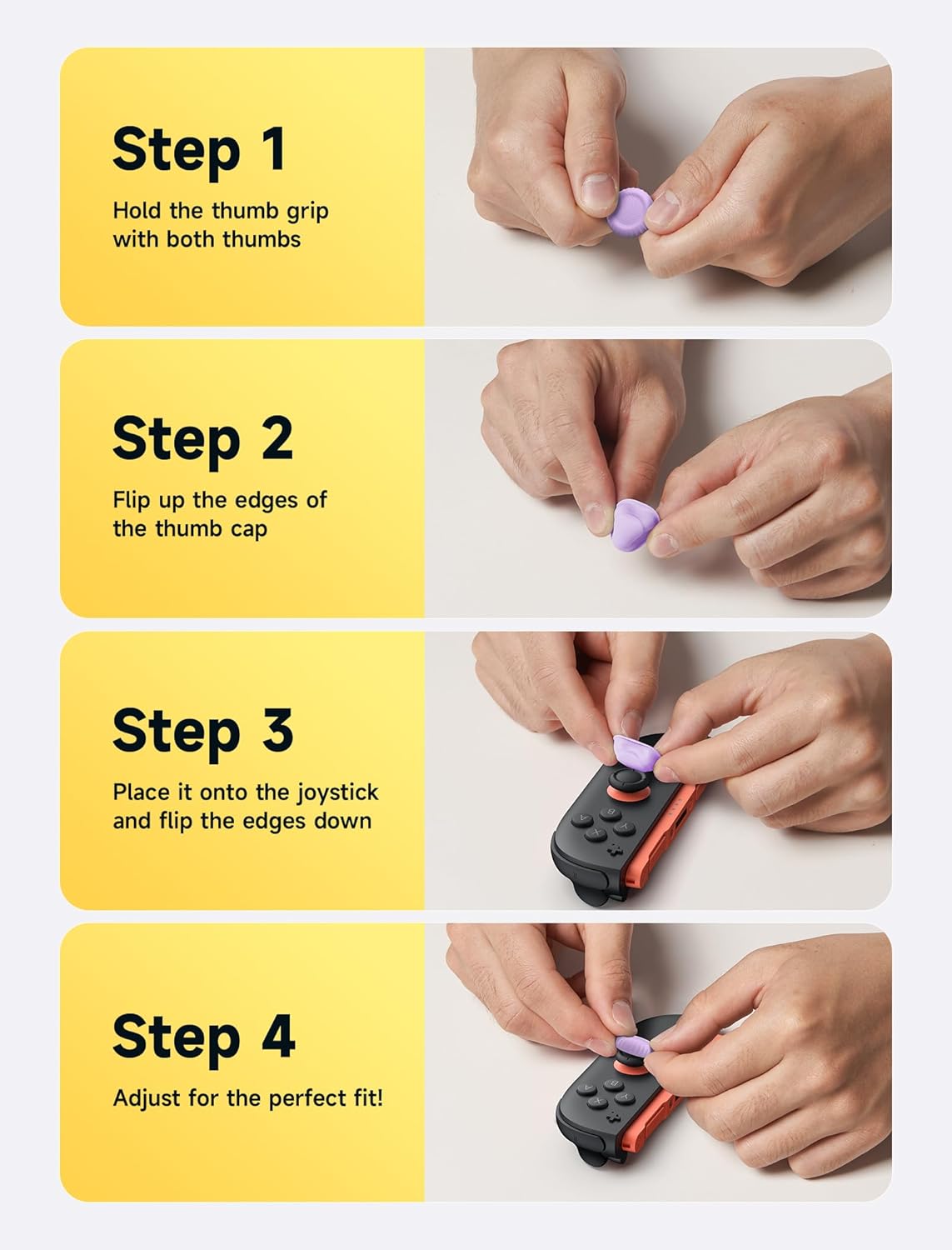 Thumbnail 6 de JSAUX Joystick Kappen 3 Paare