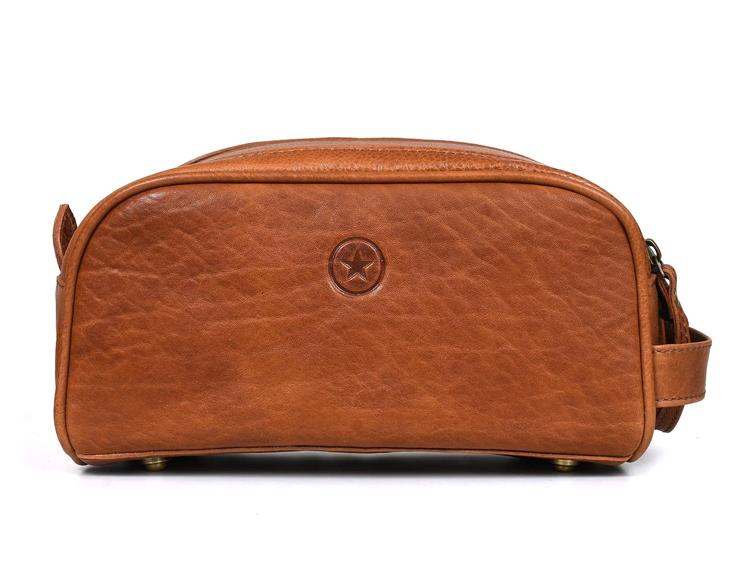 Thumbnail 5 de Leather Toiletry Bag for Men by Aaron Leather Goods