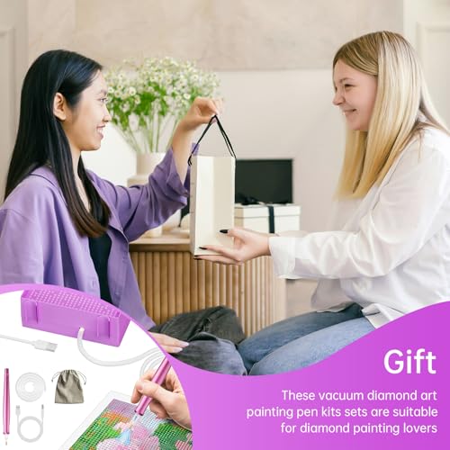 Thumbnail 5 de vizzicool Electric Diamond Art Pen with Tray 🎨