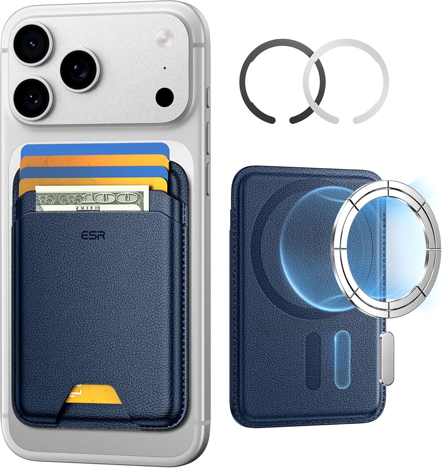 Detalle de ESR MagSafe Wallet 5-Card Holder
