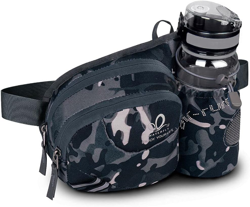 Thumbnail 6 de Waterfly Waist Fanny Pack with Bottle Holder – Water-Repellent, Durable Belt Bag for Outdoor Walking & Dog Walks