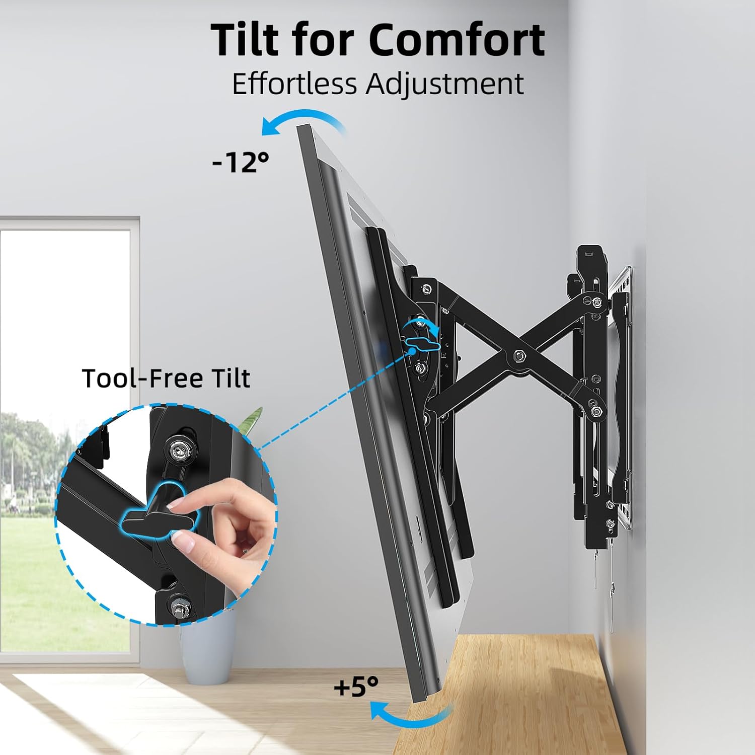 Detalle de HOME VISION Advanced Full Motion TV Mount 90-inch
